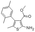 2-AMINO-4-(2,5-DIMETHYL-PHENYL)-5-METHYL-THIOPHENE-3-CARBOXYLIC ACID METHYL ESTER CAS#: 350990-17-9