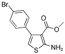 2-AMINO-4-(4-BROMO-PHENYL)-THIOPHENE-3-CARBOXYLIC ACID METHYL ESTER CAS#: 331838-92-7