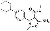 2-AMINO-4-(4-CYCLOHEXYL-PHENYL)-5-METHYL-THIOPHENE-3-CARBOXYLIC ACID METHYL ESTER CAS#: 351156-56-4