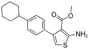 2-AMINO-4-(4-CYCLOHEXYL-PHENYL)-THIOPHENE-3-CARBOXYLIC ACID METHYL ESTER CAS#: 350997-15-8