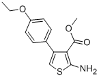 2-AMINO-4-(4-ETHOXYPHENYL)THIOPHENE-3-CARBOXYLIC ACID METHYL ESTER CAS#: 350989-81-0