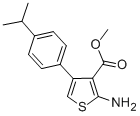 2-AMINO-4-(4-ISOPROPYL-PHENYL)-THIOPHENE-3-CARBOXYLIC ACID METHYL ESTER CAS#: 350990-20-4
