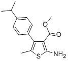 2-AMINO-4-(4-ISOPROPYLPHENYL)-5-METHYLTHIOPHENE-3-CARBOXYLIC ACID METHYL ESTER CAS#: 350990-04-4