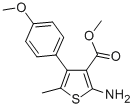 2-AMINO-4-(4-METHOXY-PHENYL)-5-METHYL-THIOPHENE-3-CARBOXYLIC ACID METHYL ESTER CAS#: 350989-87-6