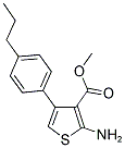 2-AMINO-4-(4-PROPYL-PHENYL)-THIOPHENE-3-CARBOXYLIC ACID METHYL ESTER CAS#: 350990-11-3