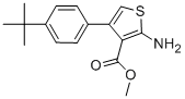 2-AMINO-4-(4-TERT-BUTYL-PHENYL)-THIOPHENE-3-CARBOXYLIC ACID METHYL ESTER CAS#: 350989-95-6