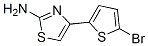 2-AMINO-4-(5-BROMOTHIEN-2-YL)THIAZOLE CAS#: 175135-92-9