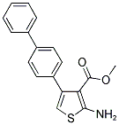 2-AMINO-4-BIPHENYL-4-YL-THIOPHENE-3-CARBOXYLIC ACID METHYL ESTER CAS#: 350997-16-9