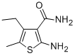2-AMINO-4-ETHYL-5-METHYLTHIOPHENE-3-CARBOXAMIDE CAS#: 350996-89-3
