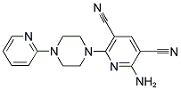 2-AMINO-6-[4-(2-PYRIDINYL)PIPERAZINO]-3,5-PYRIDINEDICARBONITRILE CAS#: 337920-03-3