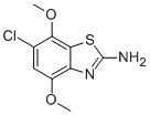 2-AMINO-6-CHLORO-4,7-DIMETHOXYBENZOTHIAZOLE CAS#: 383131-51-9