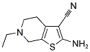 2-AMINO-6-ETHYL-4,5,6,7-TETRAHYDRO-THIENO[2,3-C]PYRIDINE-3-CARBONITRILE CAS#: 331964-26-2