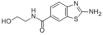 2-AMINO-BENZOTHIAZOLE-6-CARBOXYLIC ACID (2-HYDROXY-ETHYL)-AMIDE CAS#: 313504-87-9