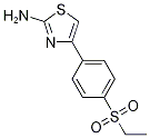 2-Amino-4-[(4-ethylsulfonyl)phenyl)]-1,3-thiazole CAS#: 383129-84-8