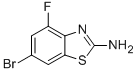 2-Amino-6-bromo-4-fluorobenzothiazole CAS#: 383131-45-1