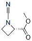 2-Azetidinecarboxylicacid,1-cyano-,methylester,(2S)-(9CI) CAS#: 367906-72-7
