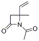 2-Azetidinone, 1-acetyl-4-ethenyl-4-methyl- (9CI) CAS#: 160291-17-8