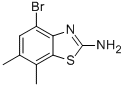 2-BENZOTHIAZOLAMINE, 4-BROMO-6,7-DIMETHYL- CAS#: 383131-01-9
