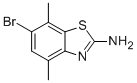 2-BENZOTHIAZOLAMINE, 6-BROMO-4,7-DIMETHYL- CAS#: 383131-43-9