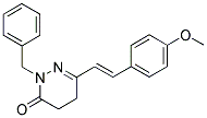 2-BENZYL-6-(4-METHOXYSTYRYL)-4,5-DIHYDRO-3(2H)-PYRIDAZINONE CAS#: 337923-00-9