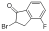 2-BROMO-2,3-DIHYDRO-4-FLUORO-1H-INDEN-1-ONE CAS#: 156484-68-3
