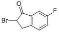 2-BROMO-2,3-DIHYDRO-6-FLUORO-1H-INDEN-1-ONE CAS#: 156484-83-2
