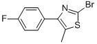 2-BROMO-4-(4-FLUOROPHENYL)-5-METHYLTHIAZOLE CAS#: 149169-46-0