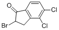 2-BROMO-4,5-DICHLORO-2,3-DIHYDRO-1H-INDEN-1-ONE CAS#: 156484-77-4