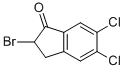2-BROMO-5,6-DICHLORO-2,3-DIHYDRO-1H-INDEN-1-ONE CAS#: 156484-74-1