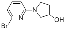 2-BROMO-6-(3-HYDROXYPYRROLIDIN-1-YL)PYRIDINE CAS#: 332135-62-3