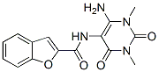 2-Benzofurancarboxamide, N-(6-amino-1,2,3,4-tetrahydro-1,3-dimethyl-2,4-dioxo-5-pyrimidinyl)- CAS#: 166115-82-8