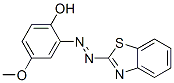2-[(Benzothiazol-2-yl)azo]-4-methoxyphenol CAS#: 41228-90-4