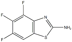 2-Benzothiazolamine,4,5,6-trifluoro-(9CI) CAS#: 328037-32-7