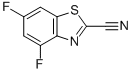 2-Benzothiazolecarbonitrile,4,6-difluoro-(9CI) CAS#: 169776-05-0
