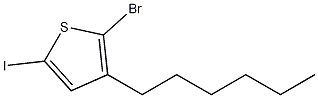2-Bromo-5-iodo-3-hexylthiophene CAS#: 160096-76-4