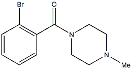 (2-Bromophenyl)(4-methylpiperazin-1-yl)methanone CAS#: 331845-66-0