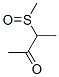 2-Butanone, 3-(methylsulfinyl)- (9CI) CAS#: 393781-97-0