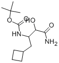 (2-CARBAMOYL-1-CYCLOBUTYLMETHYL-2-HYDROXY-ETHYL)-CARBAMIC ACID TERT-BUTYL ESTER CAS#: 394735-22-9
