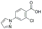 2-CHLORO-4-(1H-PYRAZOL-1-YL)BENZENECARBOXYLIC ACID CAS#: 313674-12-3