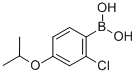 2-CHLORO-4-ISOPROPROXYPHENYLBORONIC ACID CAS#: 313545-47-0