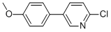 2-CHLORO-5-(4-METHOXYPHENYL)-PYRIDINE CAS#: 350489-40-6