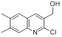 2-CHLORO-6,7-DIMETHYLQUINOLINE-3-METHANOL CAS#: 333408-44-9