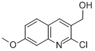 2-CHLORO-7-METHOXYQUINOLINE-3-METHANOL CAS#: 333408-48-3