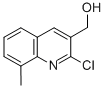 (2-CHLORO-8-METHYLQUINOLIN-3-YL)METHANOL CAS#: 333408-31-4