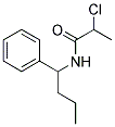 2-CHLORO-N-(1-PHENYLBUTYL)PROPANAMIDE CAS#: 40023-54-9