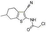 2-CHLORO-N-(3-CYANO-6-METHYL-4,5,6,7-TETRAHYDRO-BENZO[B]THIOPHEN-2-YL)-ACETAMIDE CAS#: 331869-85-3