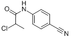 2-CHLORO-N-(4-CYANOPHENYL)PROPANAMIDE CAS#: 40781-36-0