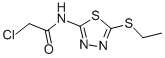 2-CHLORO-N-(5-(ETHYLTHIO)-1,3,4-THIADIAZOL-2-YL)ACETAMIDE CAS#: 392239-42-8