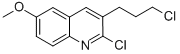 2-Chloro-3-(3-chloropropyl)-6-methoxyquinoline CAS#: 159383-57-0