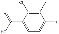 2-Chloro-4-fluoro-3-methylbenzoic acid, 97% CAS#: 173315-54-3